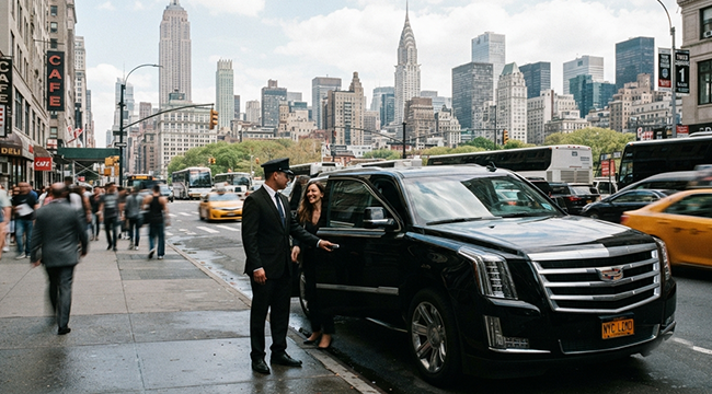 Corporate Roadshow Limo Service NYC- all comfort limo