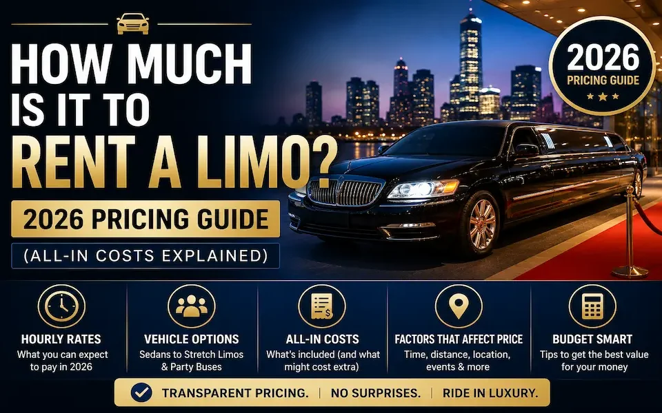 How Much Is It to Rent a Limo 2026 Pricing Guide (All-In Costs Explained)