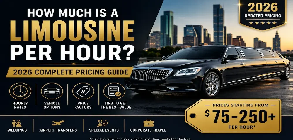How Much Is a Limousine Per Hour 2026 Complete Pricing Guide