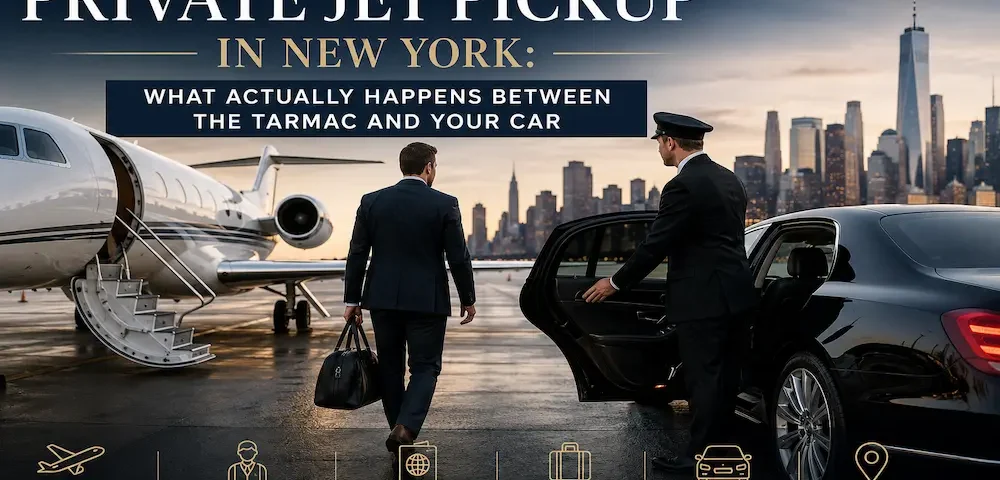 Private Jet Pickup in New York