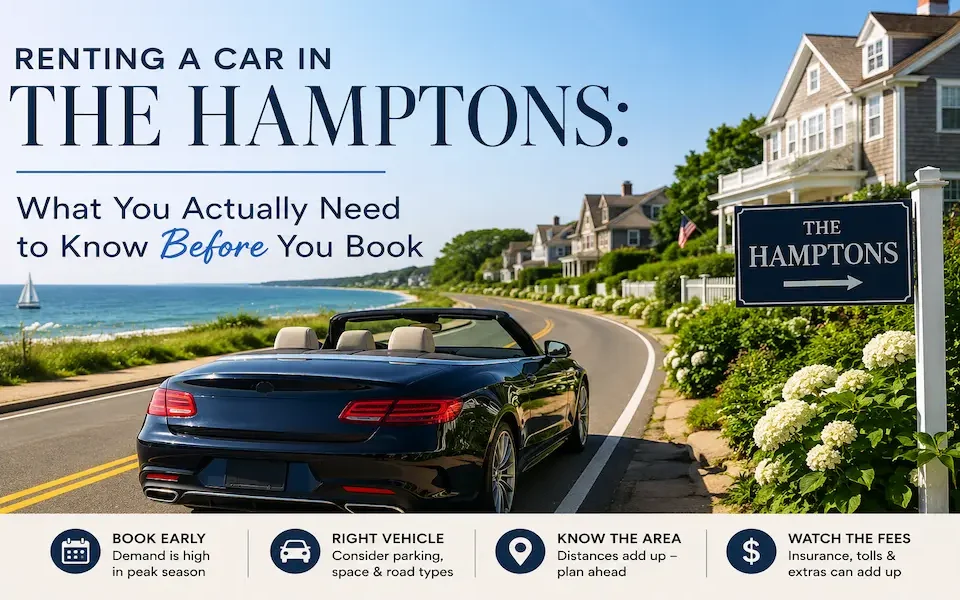 Renting a Car in the Hamptons What You Actually Need to Know Before You Book