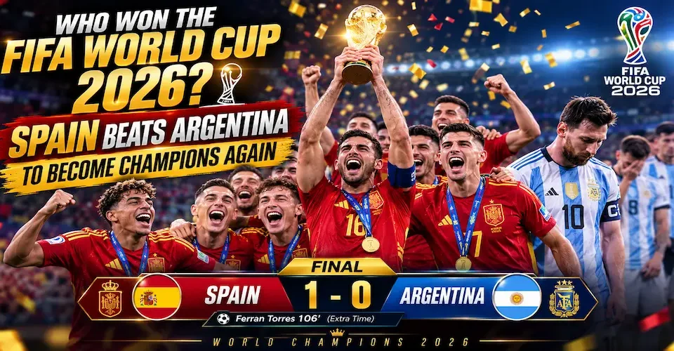 Who Won the FIFA World Cup 2026? Spain