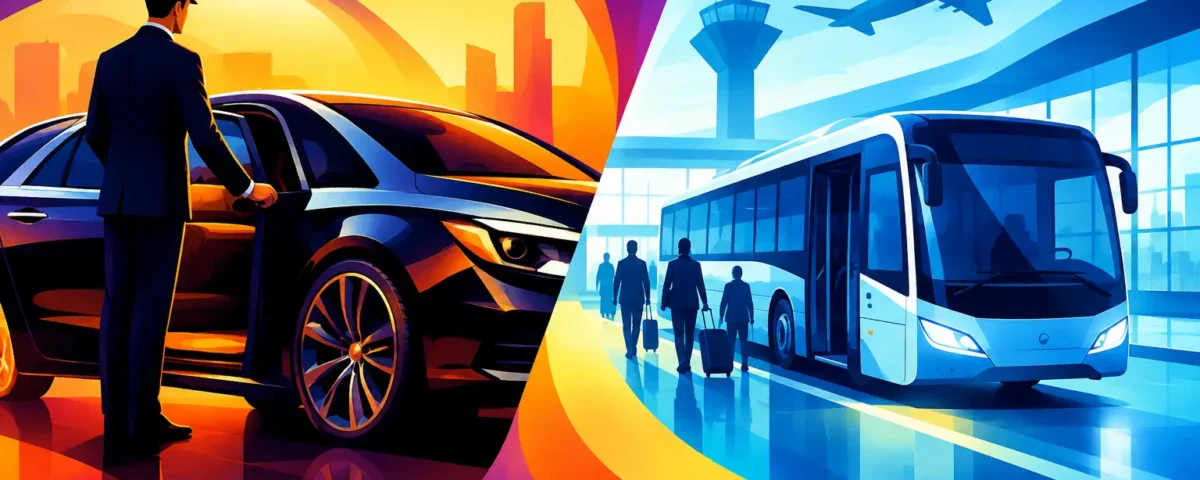 Private Chauffeur Versus Airport Shuttle