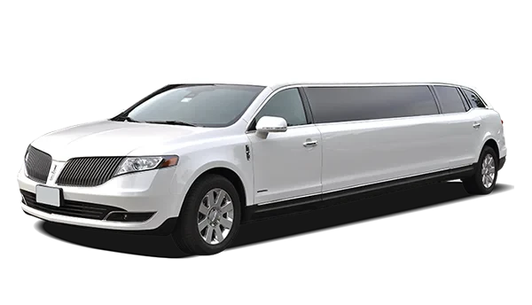 White stretch limousine rental NYC - All Comfort Limousine